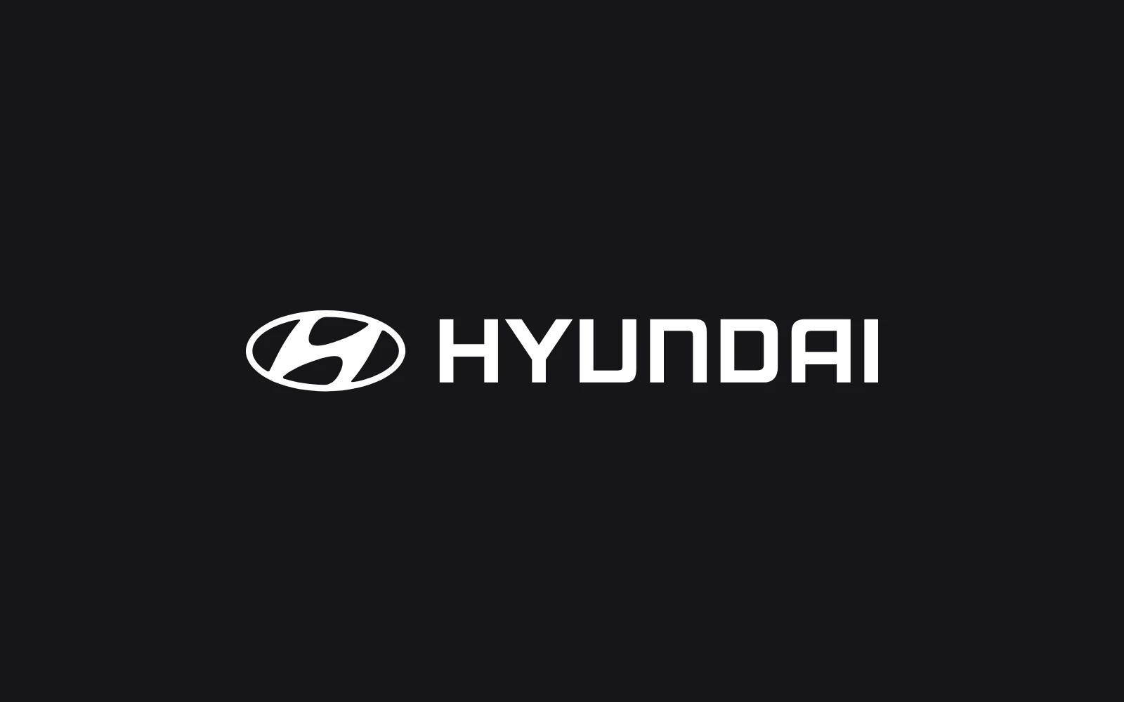 The Hyundai logo, a slanted H inside an oval next to the HYUNDAI wordmark