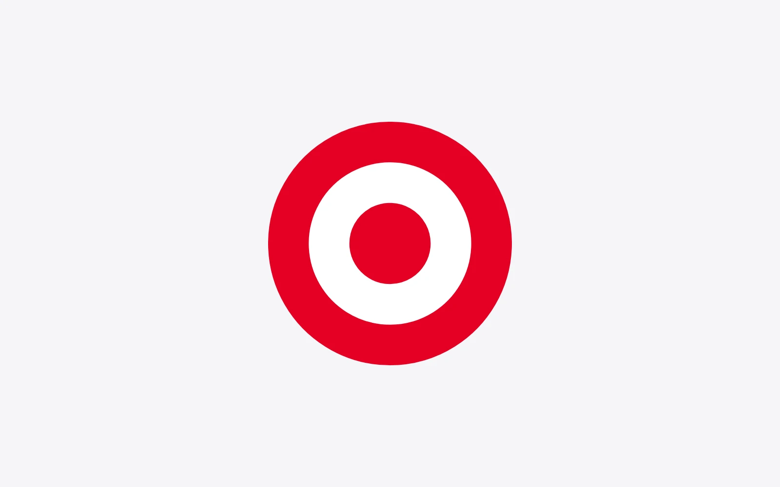 The Target Bullseye logo, a red ring around a red dot